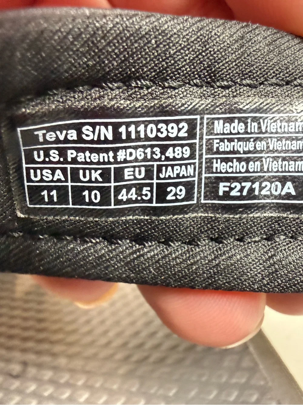 Teva Meacham men's sandals size 11